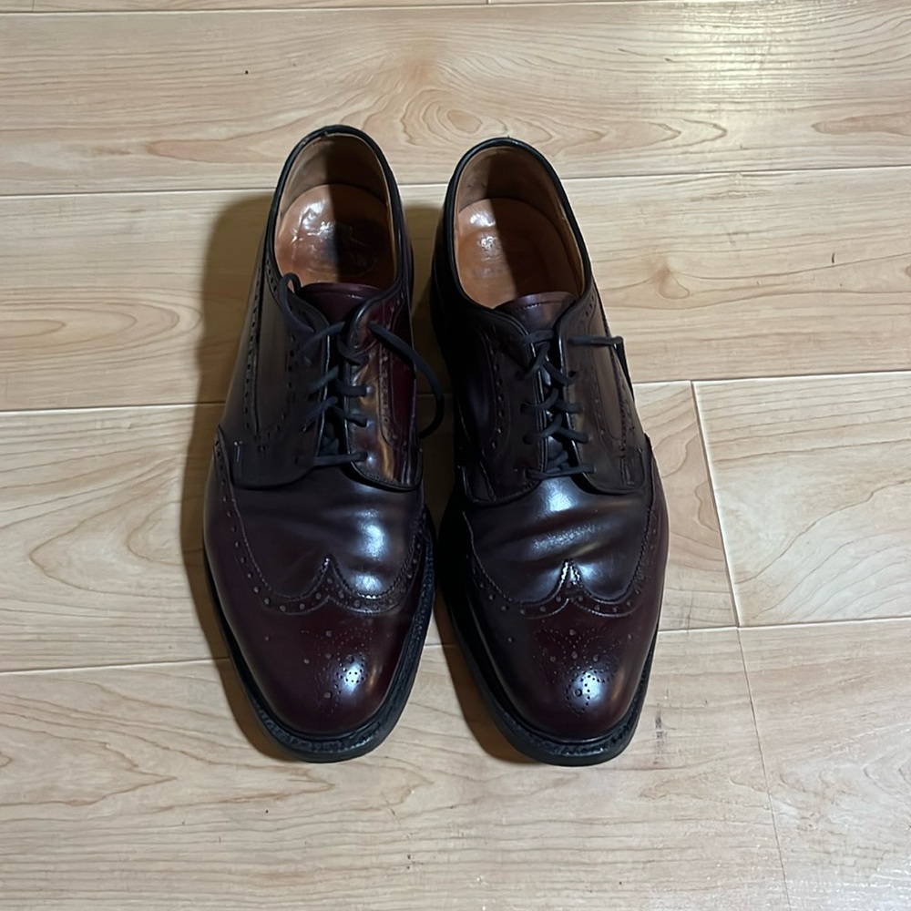 Church’s wine colored English shoes men’s size 11 Oxford dress shoes